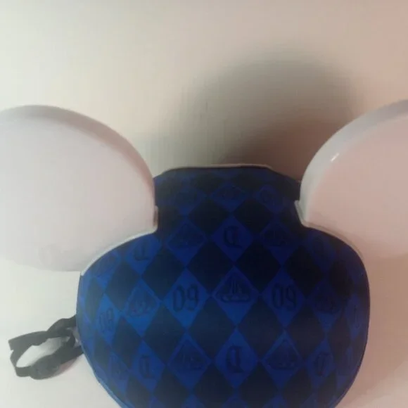 DISNEYLAND 60TH ANNIVERSARY DIAMOND CELEBRATION MICKEY MOUSE EARS HAT - Picture 7 of 9